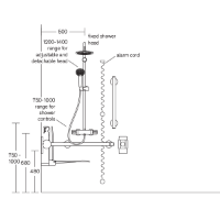 SanCeram Accessible Ensuite Shower Pack  - The Sanitaryware Company 