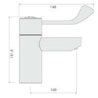 SanCeram thermostatic Sequential TMV3 mixer tap