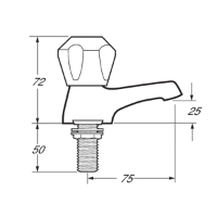 Profile Basin Taps - DCM101