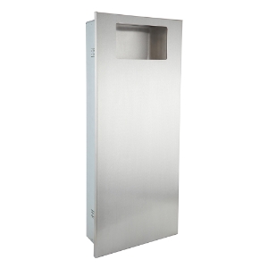 Elite recessed waste bin