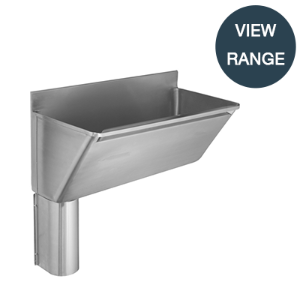 Healthcare Stainless Steel – HBN Compliant – Medical Sink Scrub up Trough