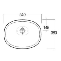 CHWB120 - Top elovation Chartham vessel