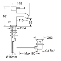 Vision Lever Basin Mixer Tap - VSN113