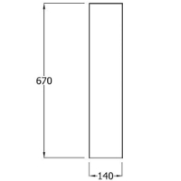 SanCeram Chartham full pedestal