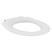 Sandringham 21 Toilet Seat with Metal Hinges – White