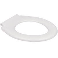 SanCeram Shenley child size toilet seat – white toilet seat for Shenley Back to Wall toilet for children 