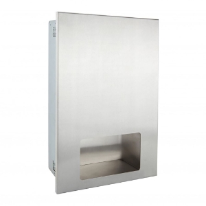 Recessed paper towel dispenser 