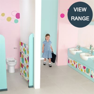 Education sanitaryware - School washbasins, preschool toilets and kids urinals