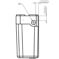 Thomas Dudley concealed urinal auto cistern