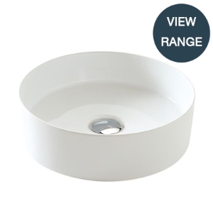 SanCeram Hartley sanitaryware range - round vessel basin