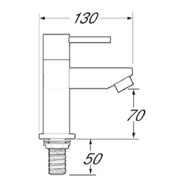 Insignia Deck Mounted Bath Filler - INS108