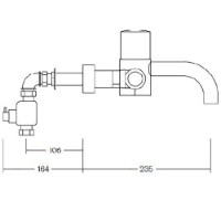 SanCeram thermostatic sensor tap