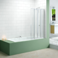 Merlyn 4 Fold Bath Screen MB4