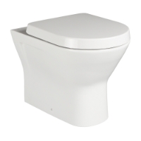 Langley Back to Wall Rimless Toilet Pan - LLWC102