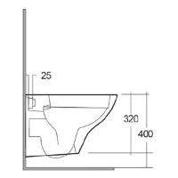 CHWC121 - Side elovation dims