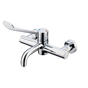 Armitage Shanks Markwik 21+ healthcare lever mixer tap with removable spout & long paddle lever