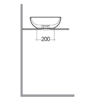 LLWB123 - Side elovation dims