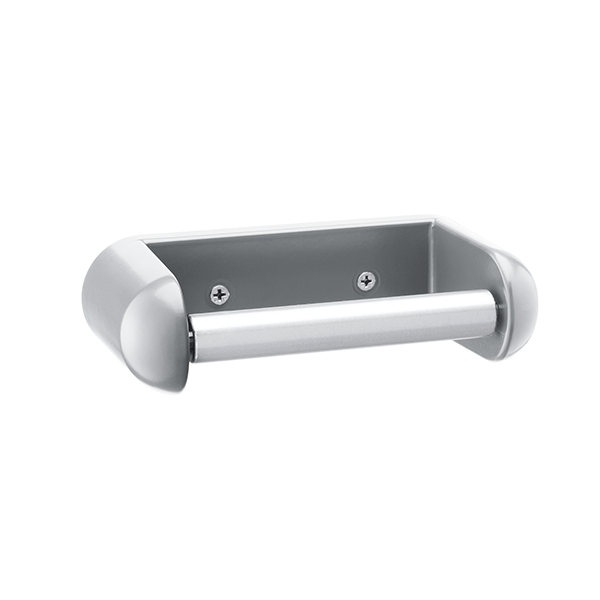 Satin Anodised Aluminium Toilet Roll Holder